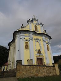 Horní Prysk - kostel sv. Petra a Pavla