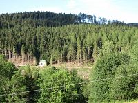 Kaplička v lesích nad Deštnou