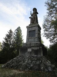 Jan Sladký Kozina na kopci Hrádek nad Újezdem