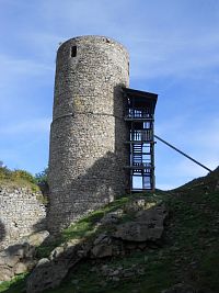 Helfenburk - tak na tuto věž se nesmělo