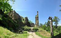 Zřícenina hradu Buben