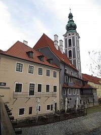 Na Lazebnickém mostě - bývalý kostel a špitál sv. Jošta
