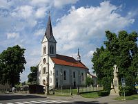Radějov - kostel sv. Cyrila a Metoděje