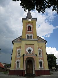 Na Slováckém Slavíně - kostel sv. Jana Křtitele z r. 1898