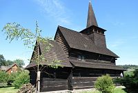 Dobříkov – dřevěný kostel Všech svatých