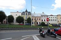 Odry - Masarykovo náměstí s plastikou Panny Marie-Immaculaty