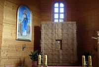 Hrabová - dřevěný kostel sv. Kateřiny