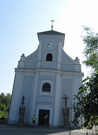 Karviná-Doly - šikmý kostel sv. Petra z Alkantary