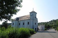 Karviná-Doly - šikmý kostel sv. Petra z Alkantary naposledy