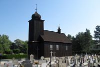 Albrechtice - dřevěný kostel sv. Petra a Pavla