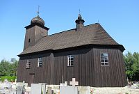 Albrechtice - dřevěný kostel sv. Petra a Pavla