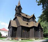 Bílá – dřevěný kostel sv. Bedřicha