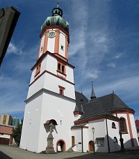 Místek - kostel sv. Jakuba