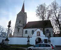 Kostel Matky Boží ve čtvrti Telč - Staré Město