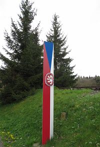 Nové Údolí - Československý hraniční sloup