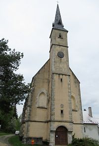 Přední Výtoň - kostel sv. Filipa a Jakuba