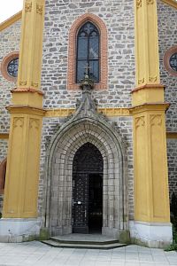 Hluboká nad Vltavou - kostel sv. Jana Nepomuckého