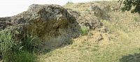 Hnojnice - národní přírodní památka Kamenná slunce - z dálky nic moc