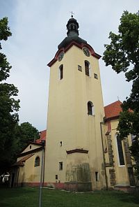 Budyně nad Ohří - kostel sv. Václava