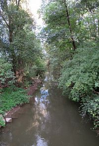 Malá Bečva - po deštích vypadá hrozně