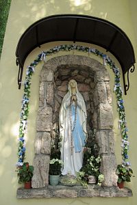 Vlkolínec - kostel Navštívení Panny Marie
