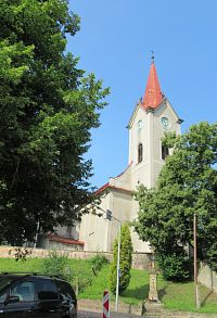 Bernartice - kostel Nanebevzetí Panny Marie