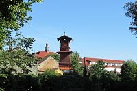 Choltice - zvonice a věž radnice