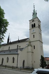 Kašperské Hory - kostel sv. Markéty