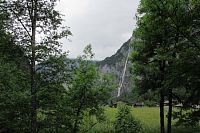 Vodopády údolí Lauterbrunnen