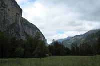 Vodopády údolí Lauterbrunnen