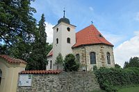 Levý Hradec - kostel sv. Klimenta