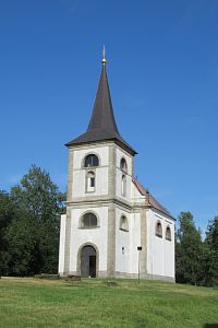 Zvičina - kostel sv. Jana Nepomuckého