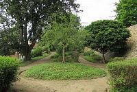 Kouřim - městský park Na Hradbách