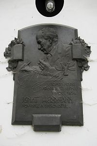 Pamětní deska Ignáta Hermann