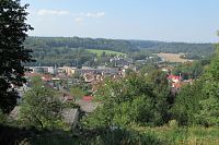 Z rozcestí Křetínská vyhlídka