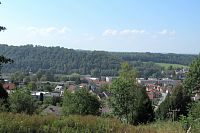 Z rozcestí Křetínská vyhlídka