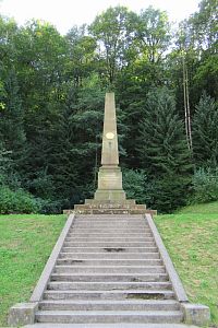 Pomník J. A. Komenského z r. 1865