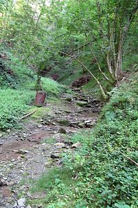 Už jsme zpátky dole u potoka