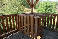 Spešovská rozhledna - už jsme nahoře