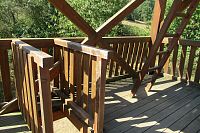 Spešovská rozhledna - mezipatro