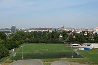 Výhledy z rozhledny na areál