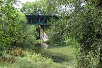 Železniční most přes Svratku