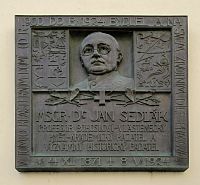 Pamětní deska Jana Sedláka