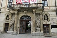 Moravské nám. - místodržitelský palác (bývalý augustiánský klášter)