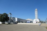 Pisárky - vstup na výstaviště s rozhlednou