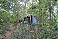 Vyhlídka na zrekonstruované lávce přes sjezdovku