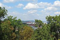 Pohled na Brno z hradeb