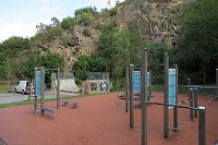 Venkovní posilovna Obřany