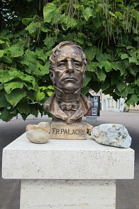 Slavkov u Brna - busta Františka Palackého