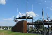 Spytihněv - areál restaurace s vyhlídkovou plošinou